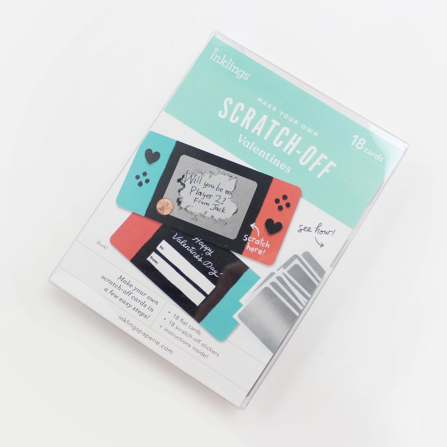Scratch-off Valentines - Game On