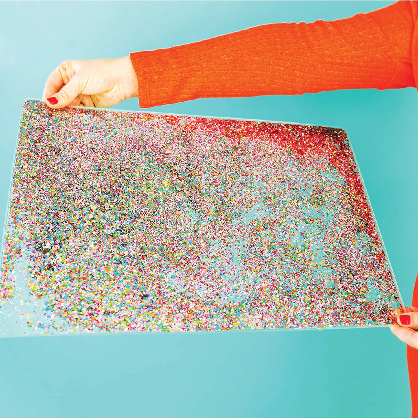 Placemat / Desk Pad - Colorful Confetti