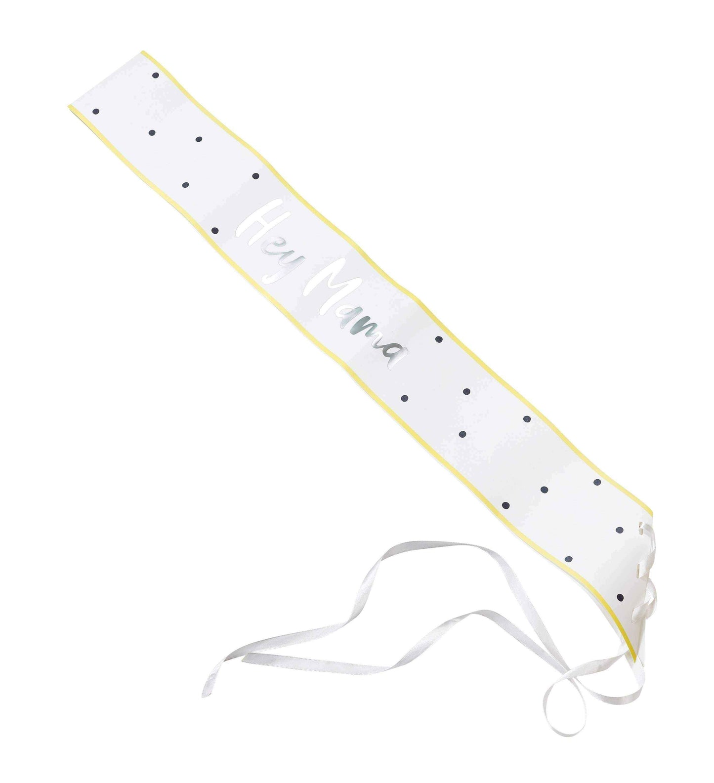 Hey Mama Baby Shower Sash