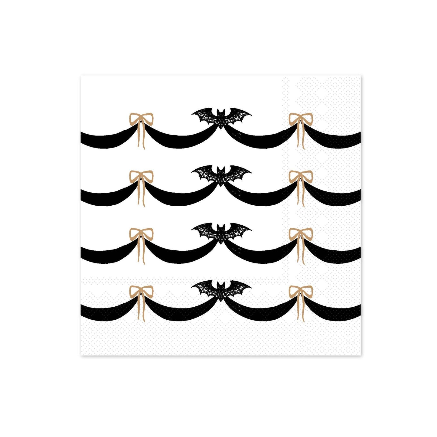 ELEGANT HALLOWEEN DINNER NAPKINS