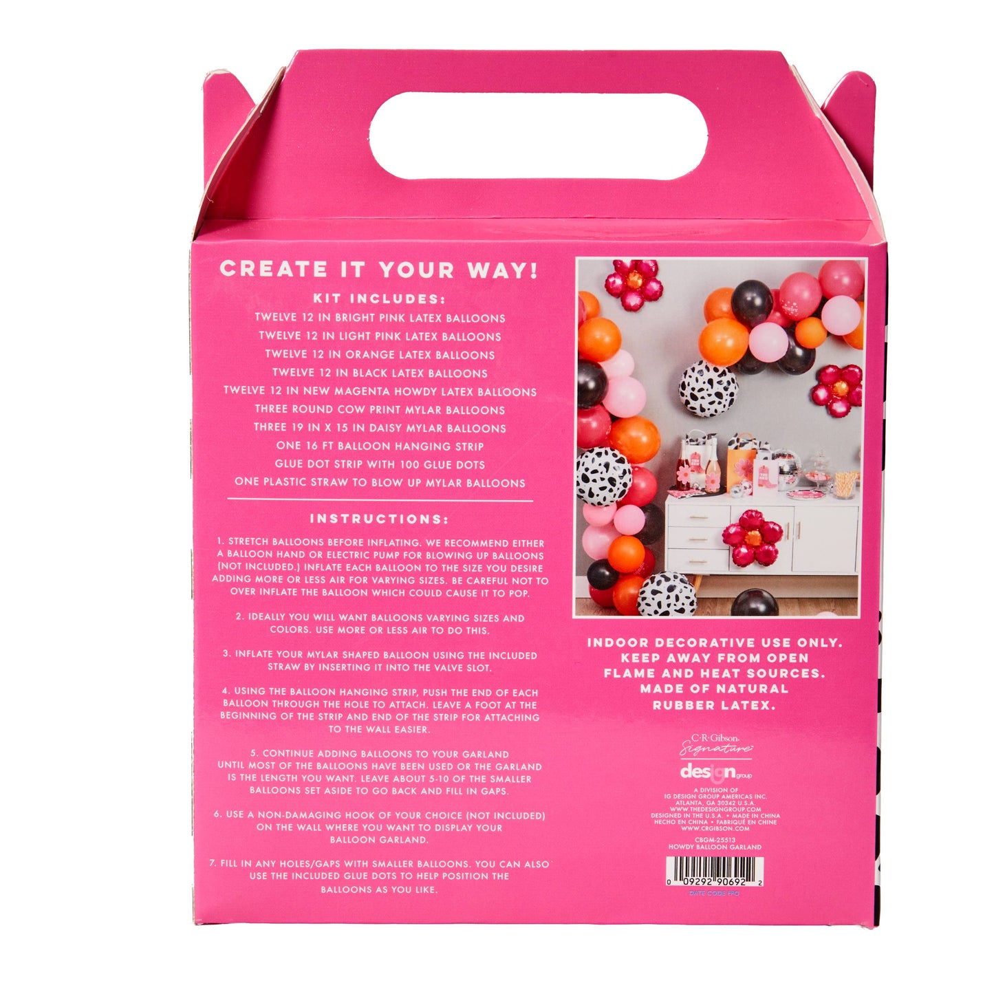 Howdy Balloon Arch Kit