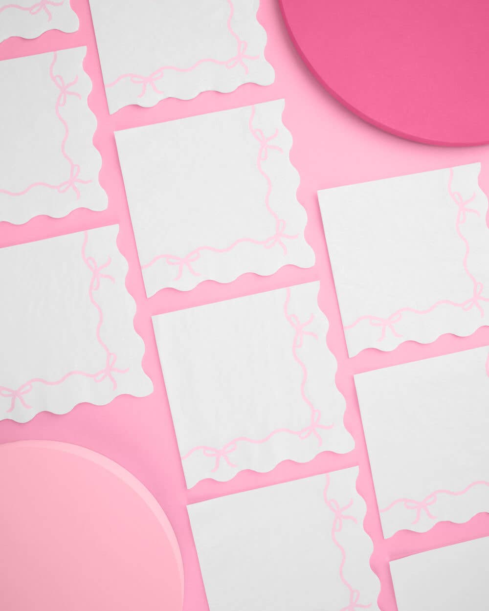 Bow Napkins, Bachelorette, Birthday, Baby Shower