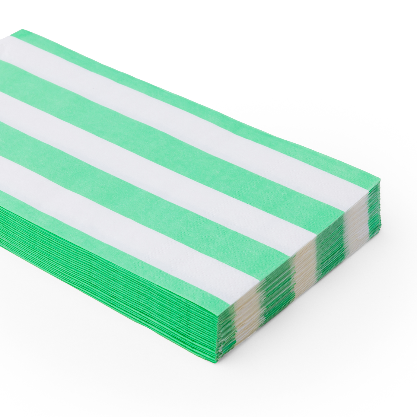 FRESH MINT SIGNATURE CABANA STRIPE GUEST TOWELS