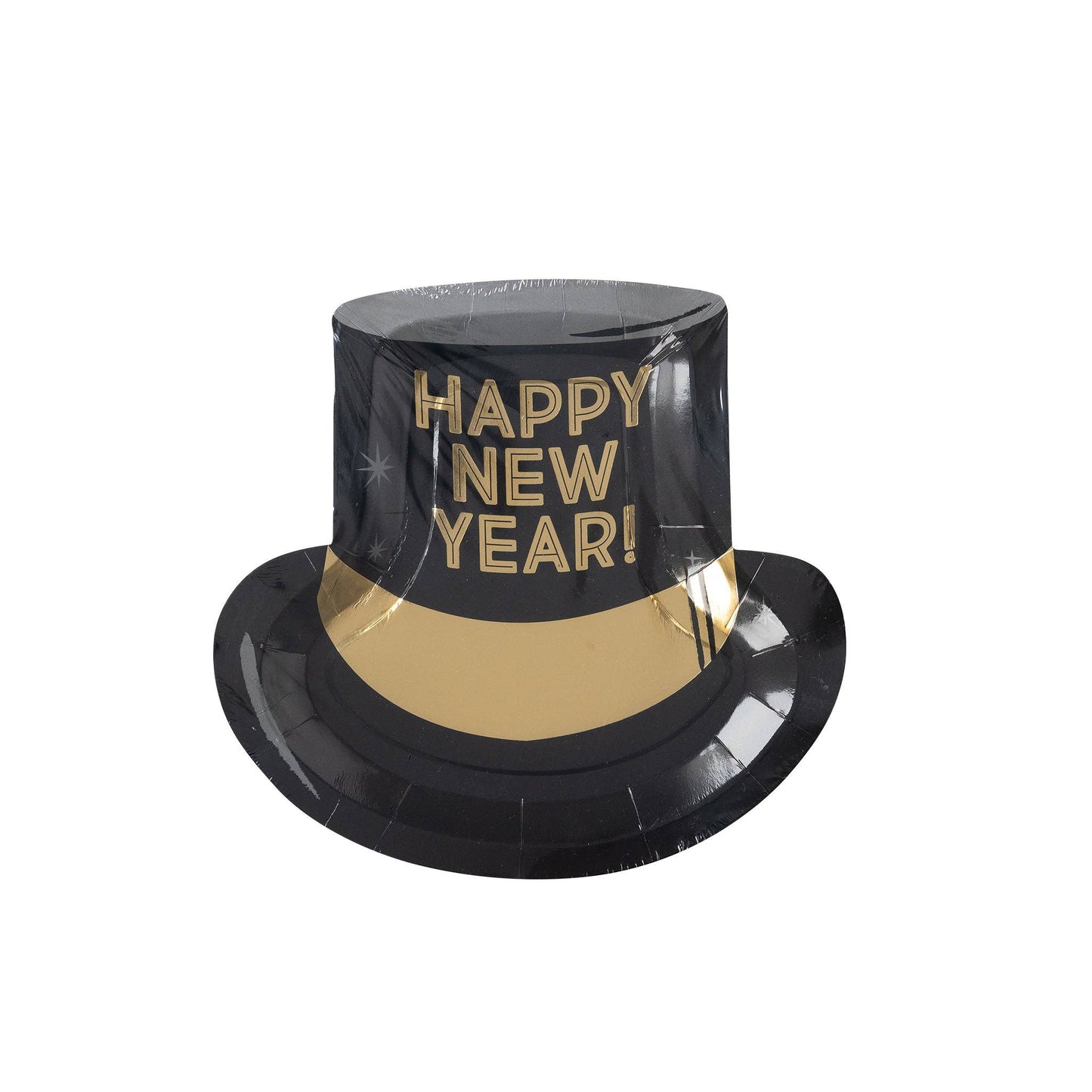 NYE1041 - Happy New Year Hat Shaped Paper Plated