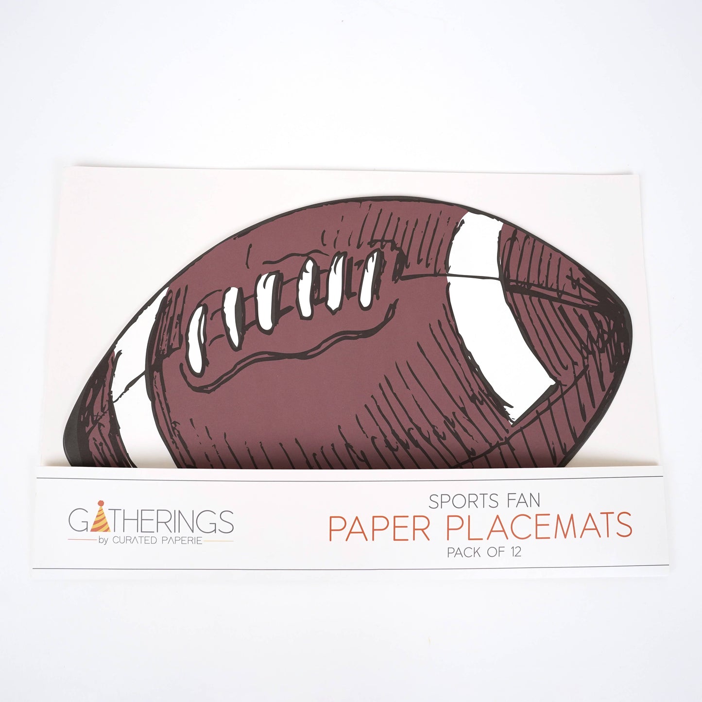 Sports Fan Football Paper Placemat