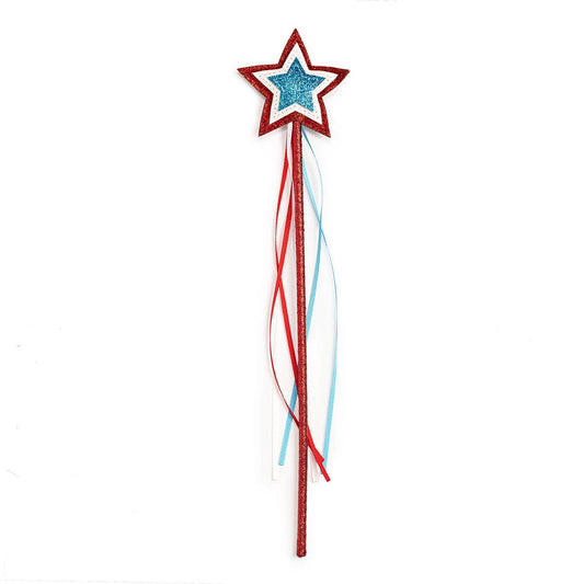 Patriotic Star Wand - 4th of July - Dress Up - Kids Wand