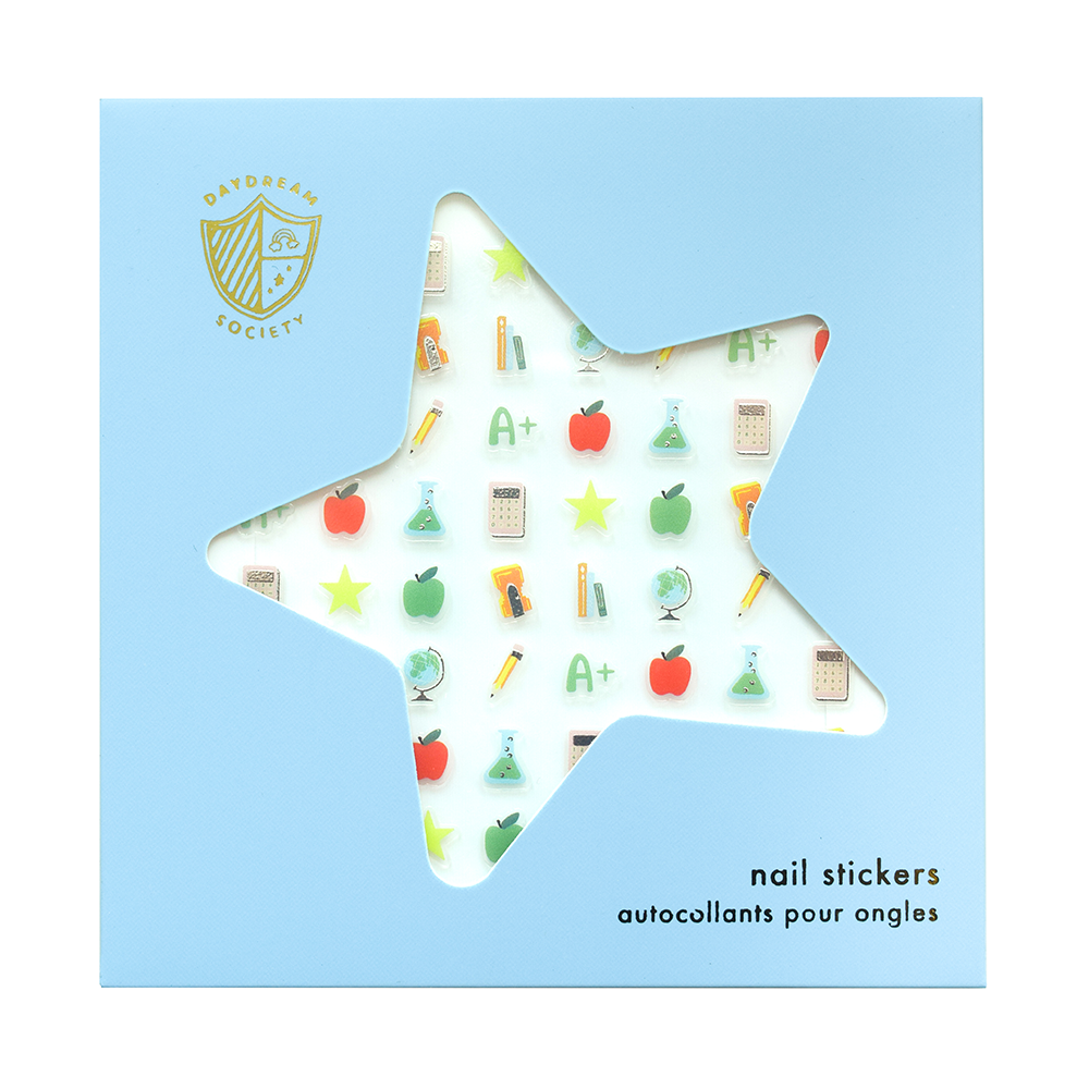 Smarty Pants Subject Nail Stickers