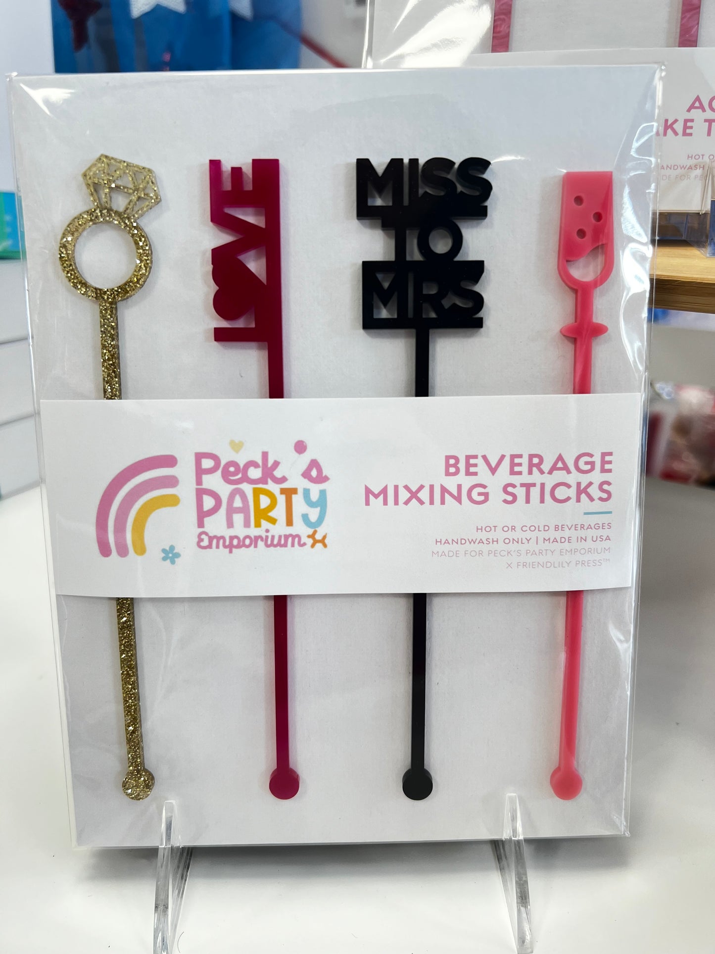 Bridal Shower Acrylic Collection