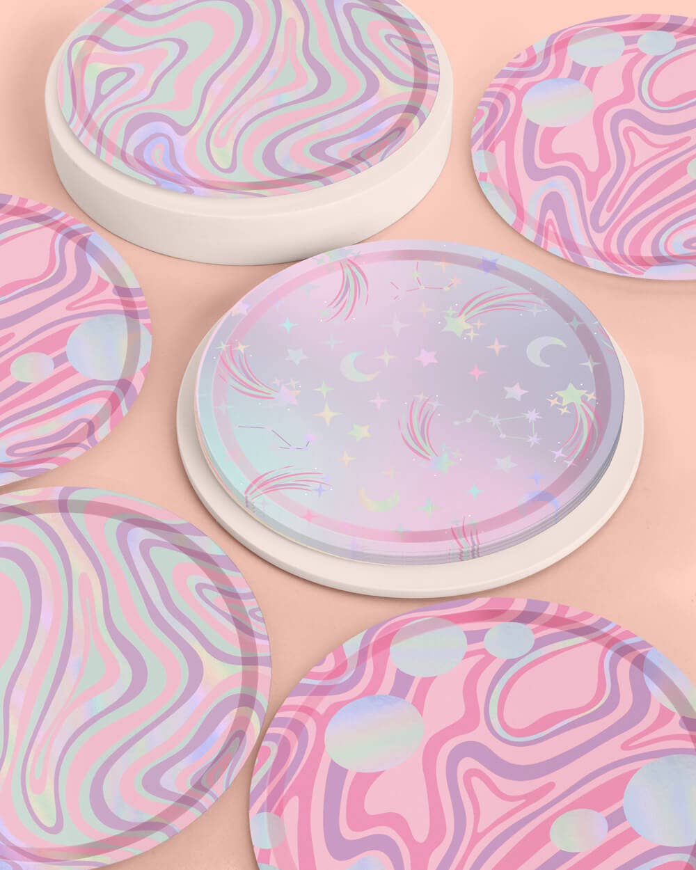 Out of This World Party Plates, Birthday Party, Alien