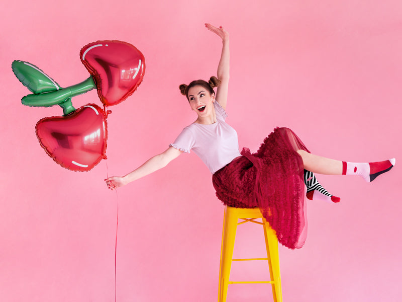 Cherry Foil Balloon
