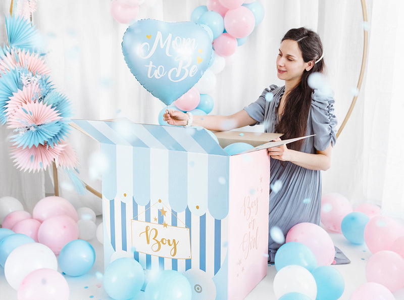 Mom to Be Foil Balloon-Blue