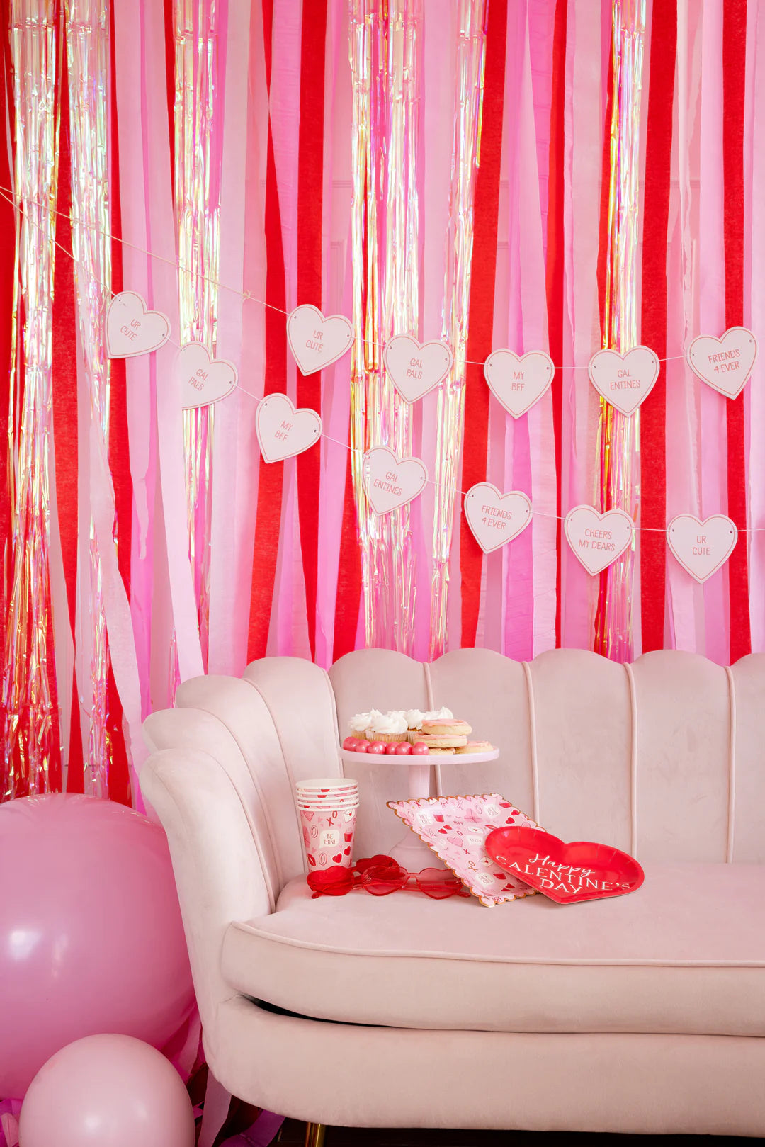 Chipboard Heart Banner