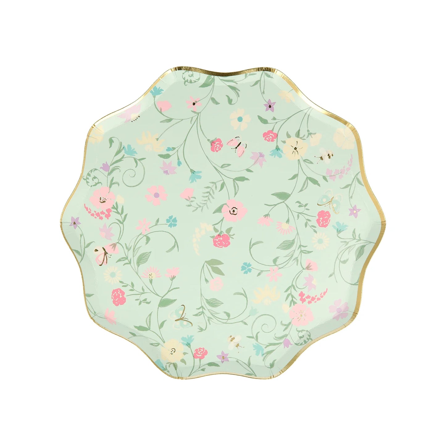 Laduree Paris Floral Side Plates