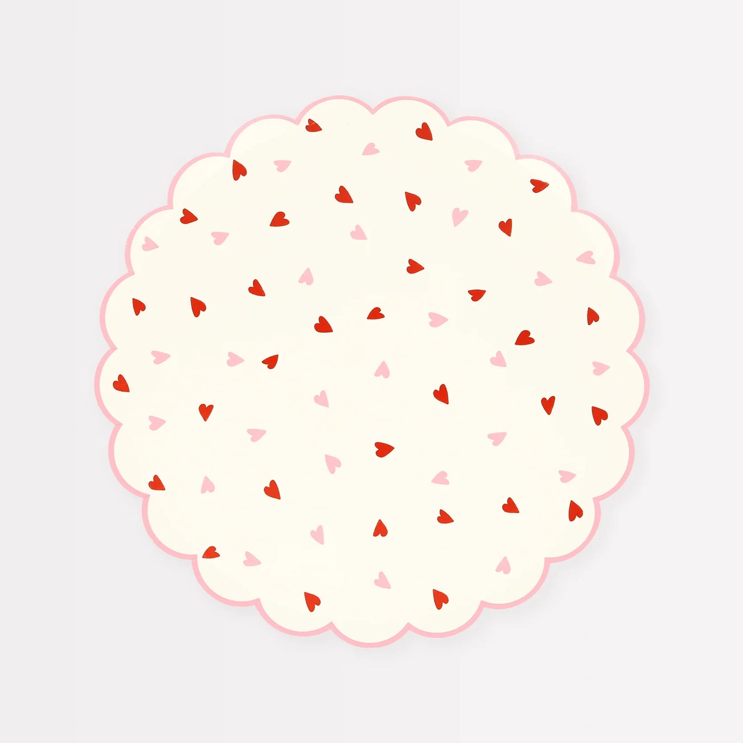 Heart Pattern Side Plates