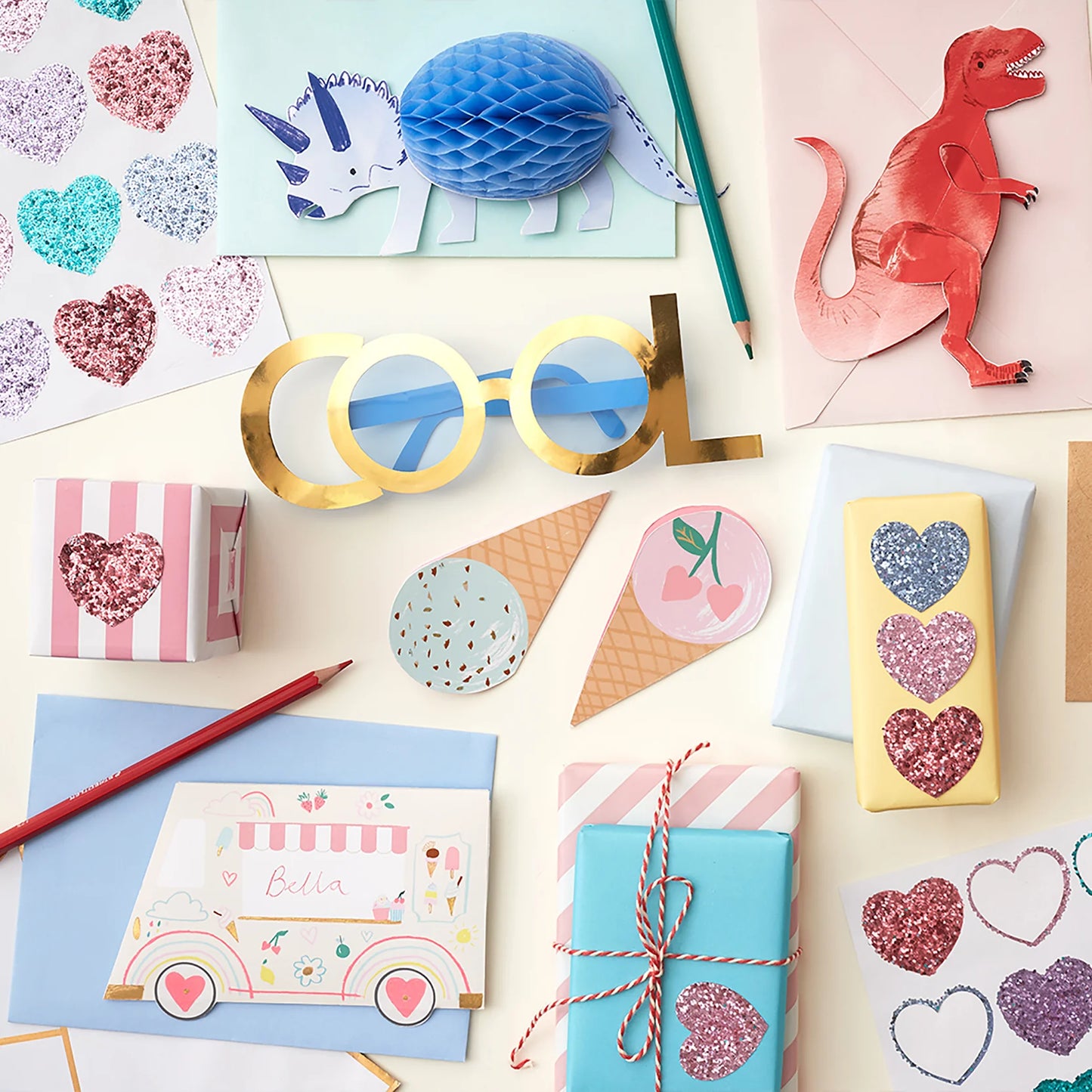 Valentine Glasses Cards