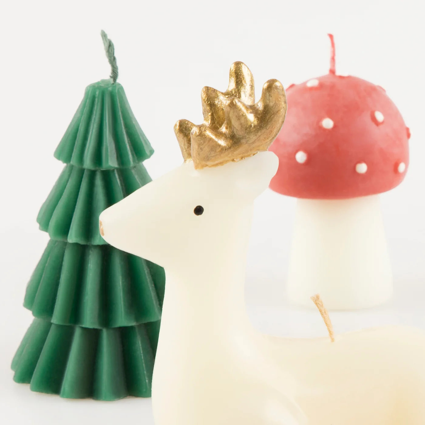 Winter Woodland Candles (x 5)