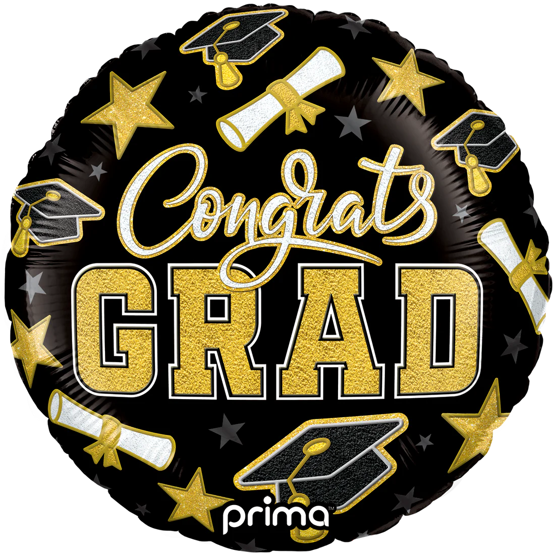 18" Round Congrats Grad Patches