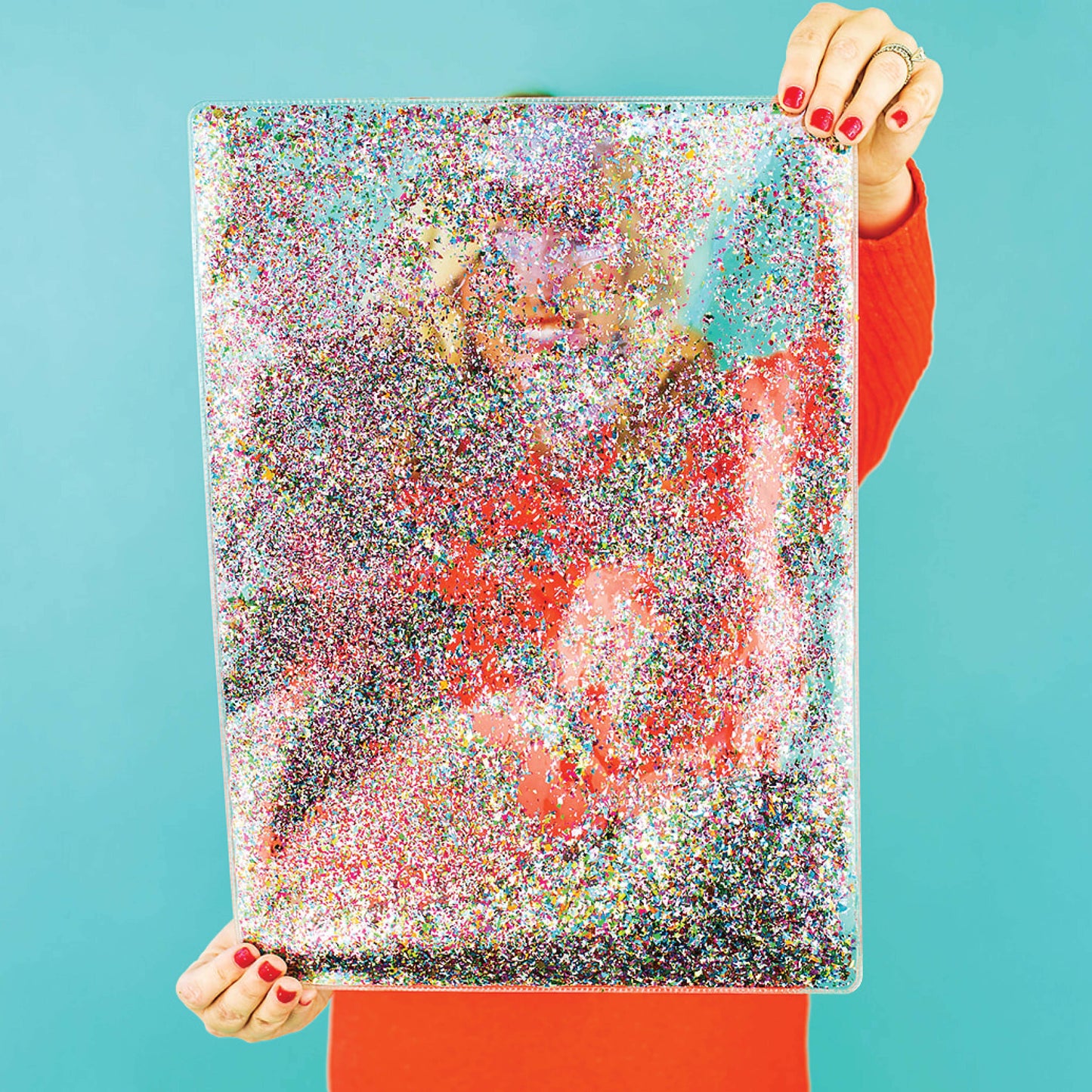 Placemat / Desk Pad - Colorful Confetti