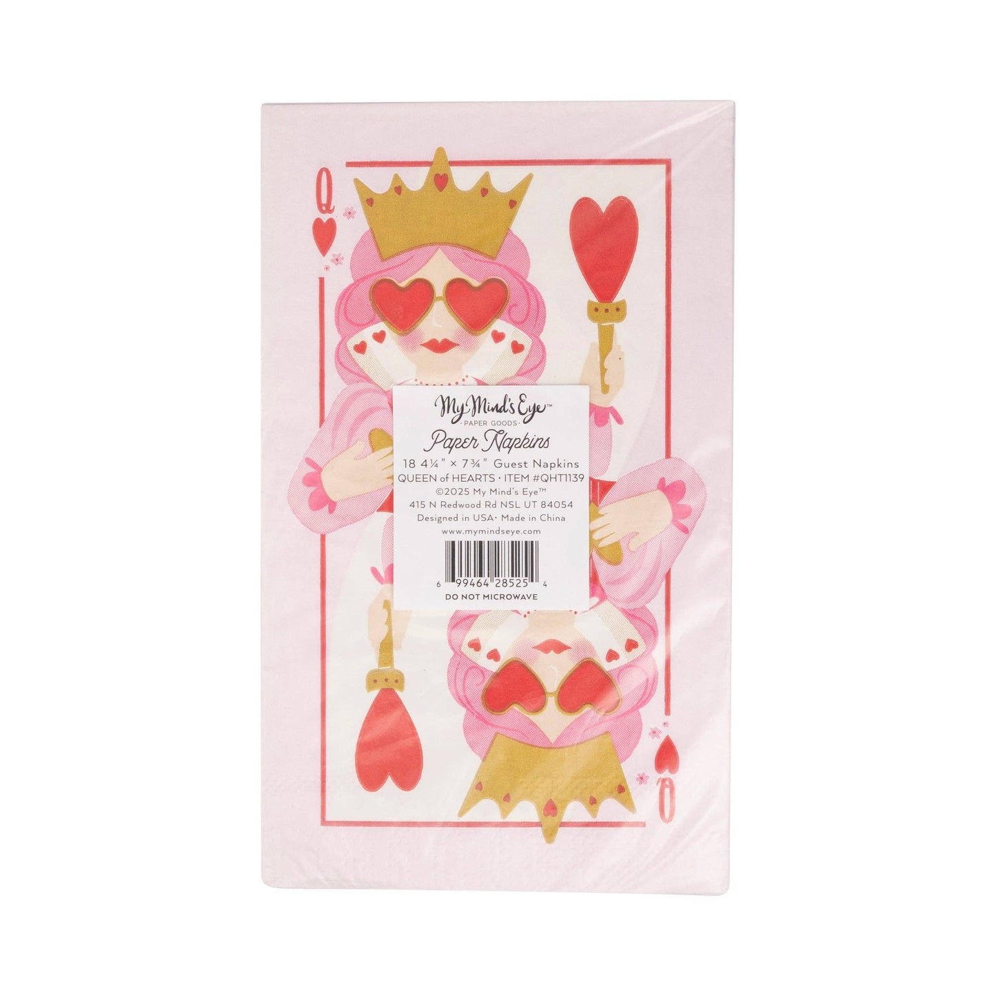 Queen of Hearts Dinner Napkin