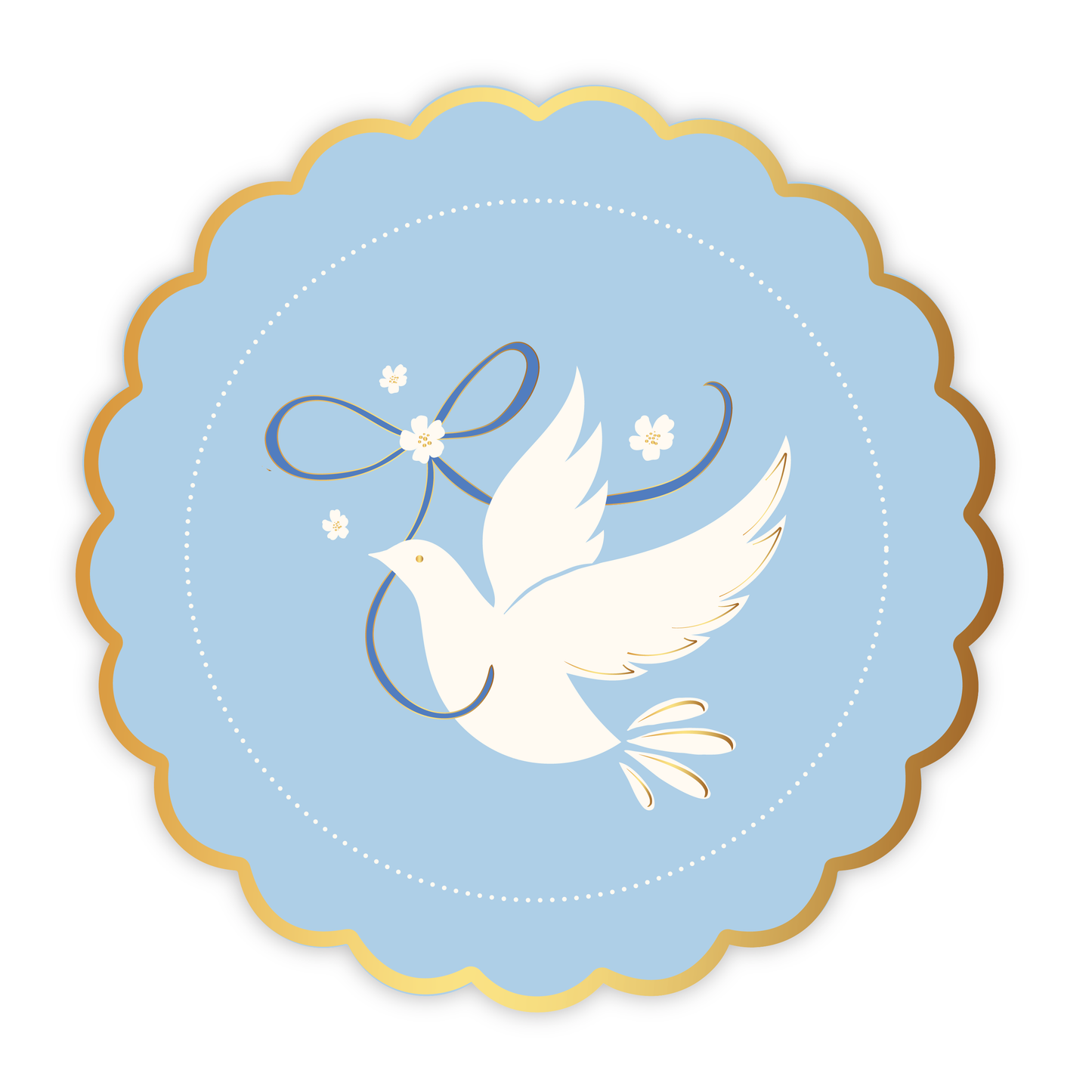 DOVE SKY BLUE SMALL PLATES