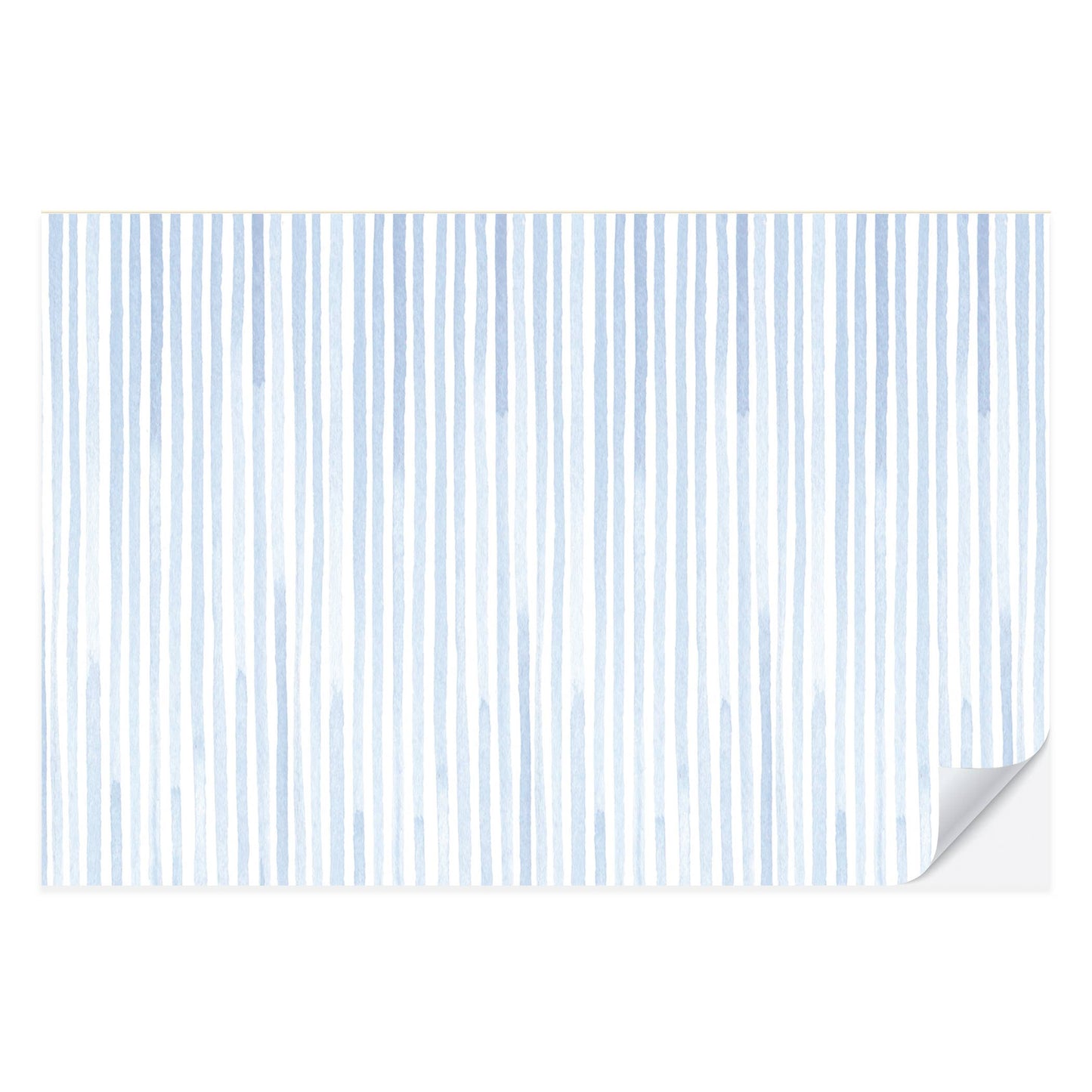 Blue Seersucker Stripe Placemat Pad