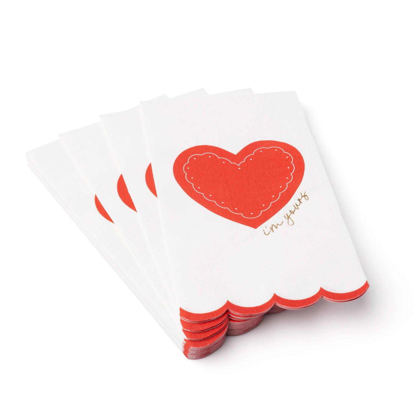 VALENTINE GUEST TOWELS