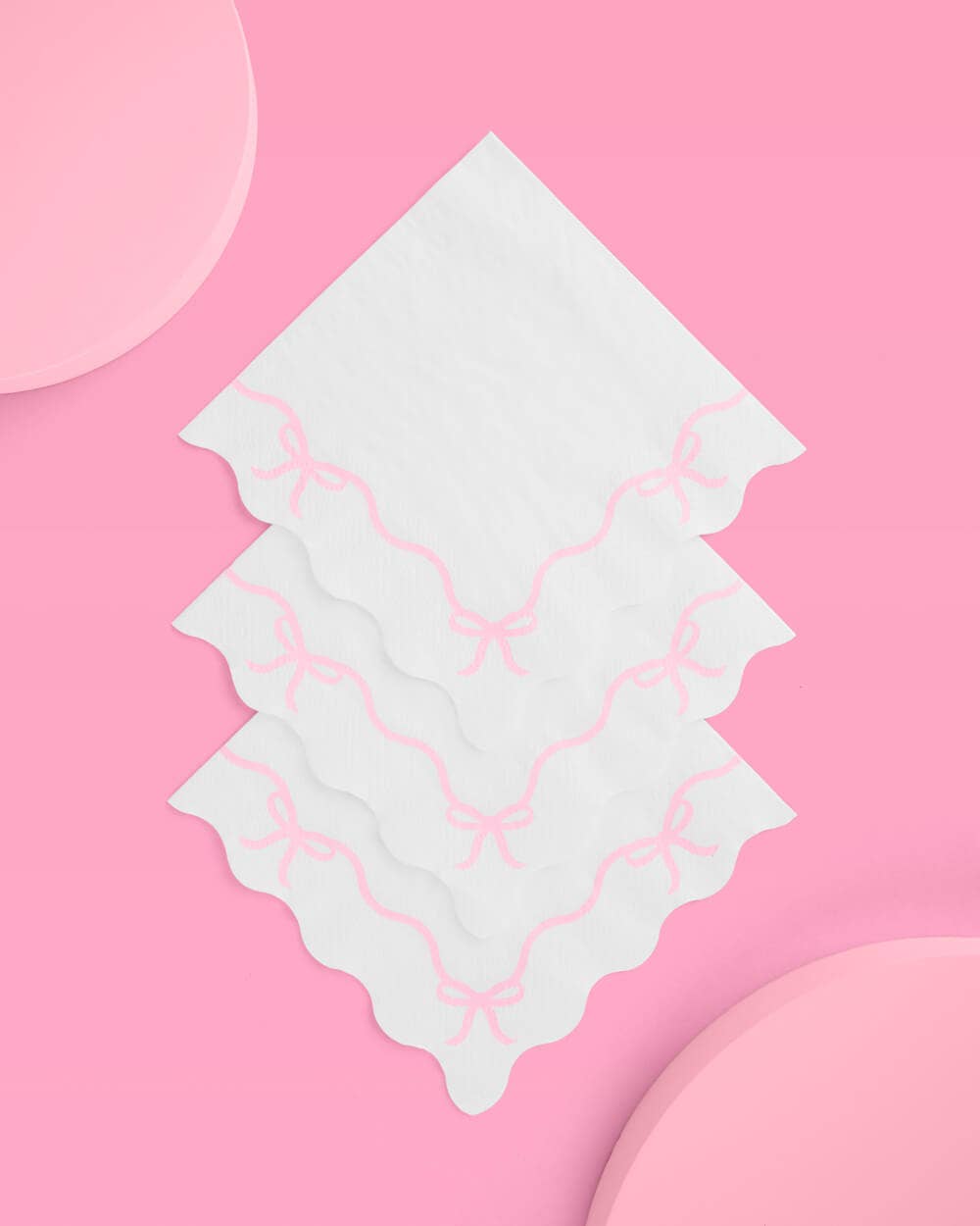 Bow Napkins, Bachelorette, Birthday, Baby Shower