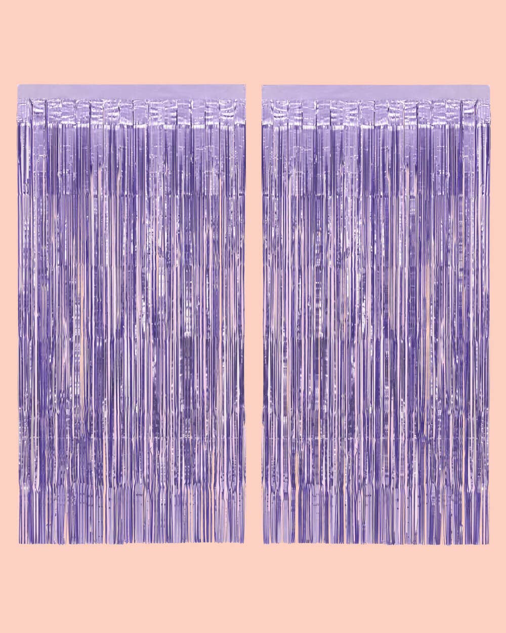 Matte Purple Foil Curtain, Party Decorations, Bday Supplies