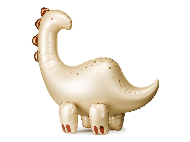 Standing foil balloon Brontosaurus, 91x85cm, mix