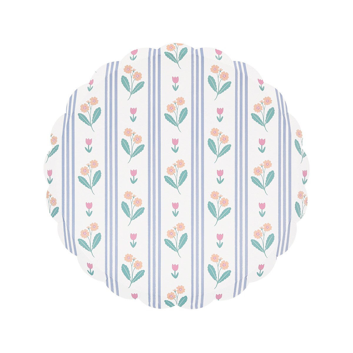 Bloomsbury Floral Pattern Side Plates (x 8)