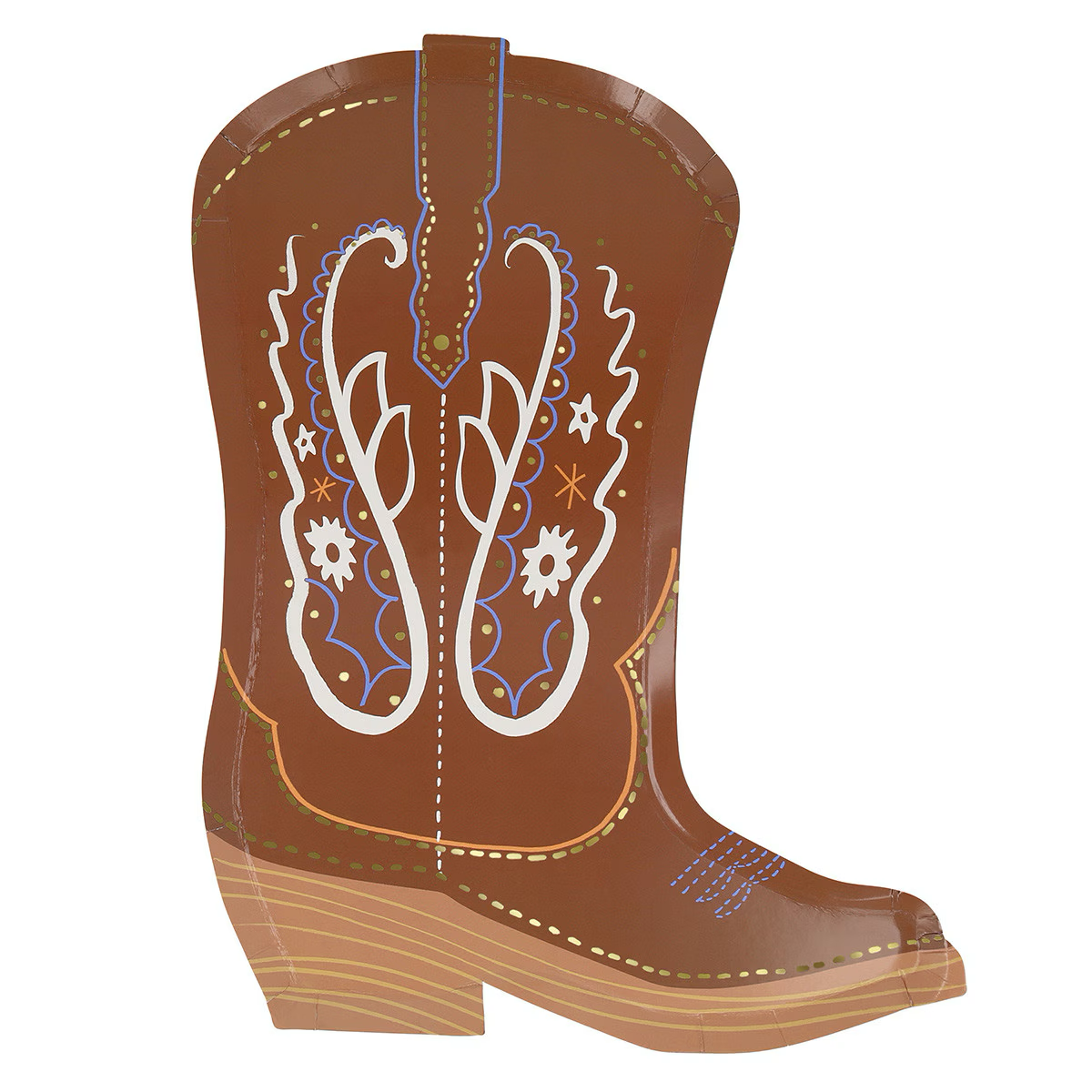 Western Boot Plates (x 8)