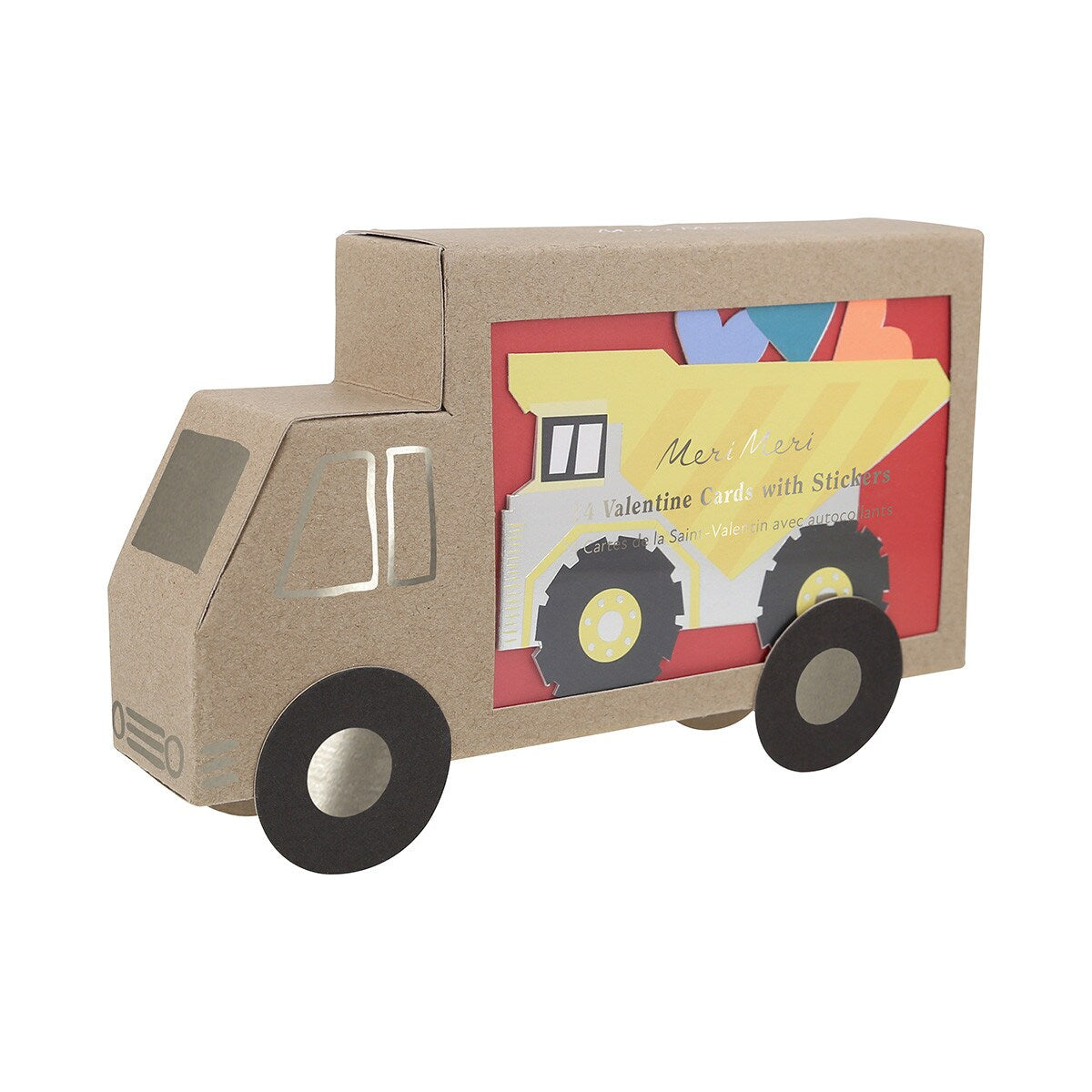 Truck Kids Valentine's Card Set (x 24)