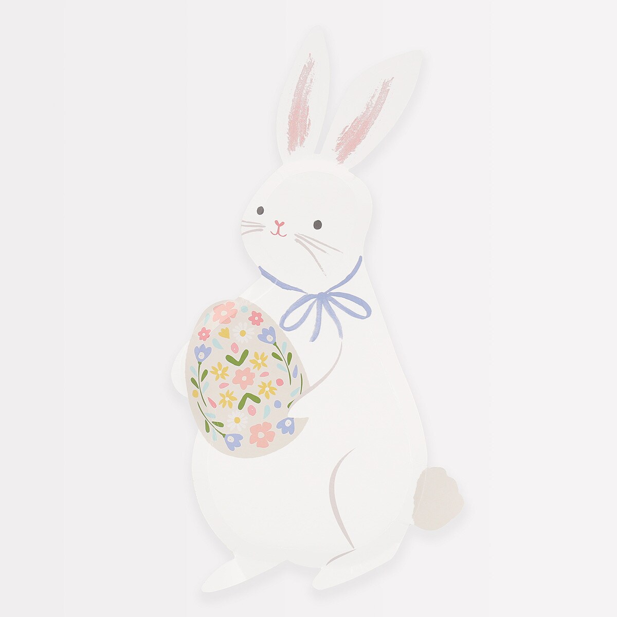 Easter Bunny Shaped Plates (x 8)