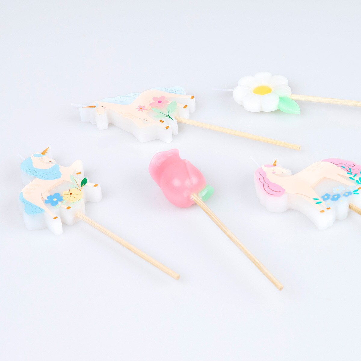 Meadow Unicorns Candles (x 5)