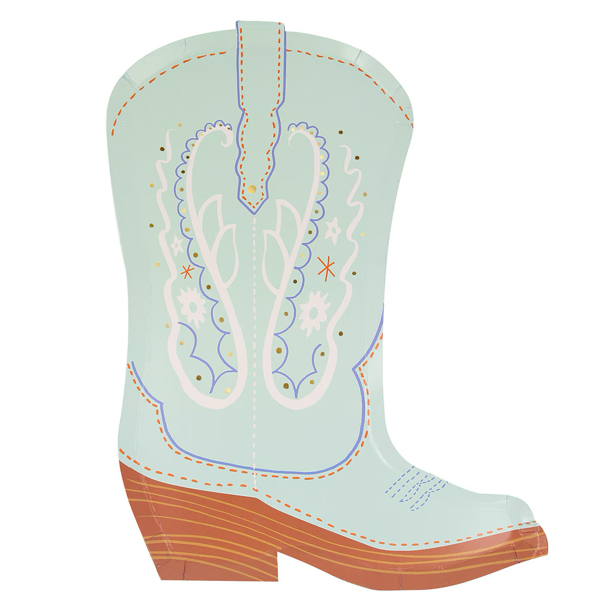 Western Boot Plates (x 8)