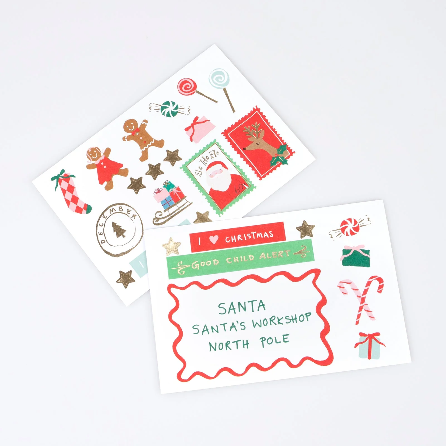 Letter-to-Santa Wishlist Kit