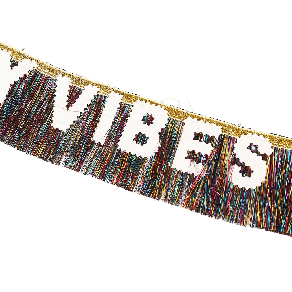Birthday Vibes Forever Glitter Sash