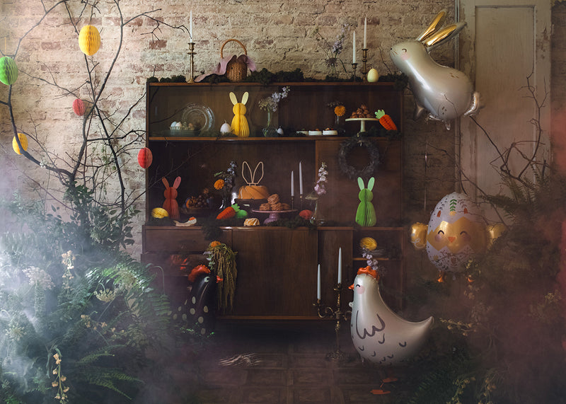 Foil balloon Hen, 48x60 cm, mix