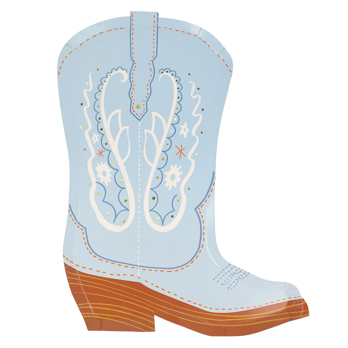Western Boot Plates (x 8)