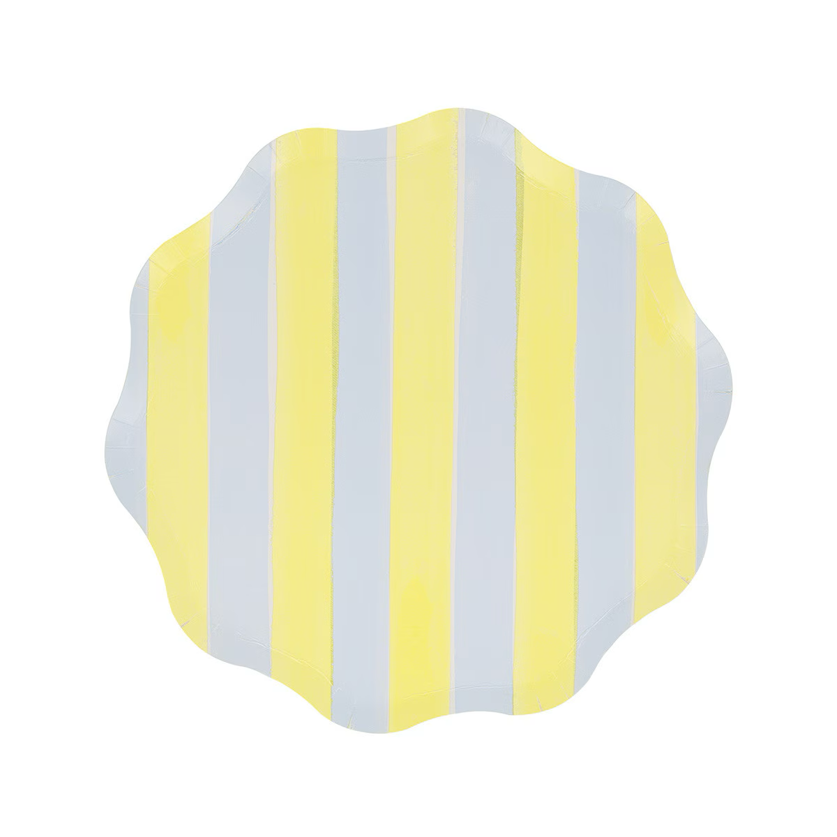 Pastel Stripe Side Plates (x 8)