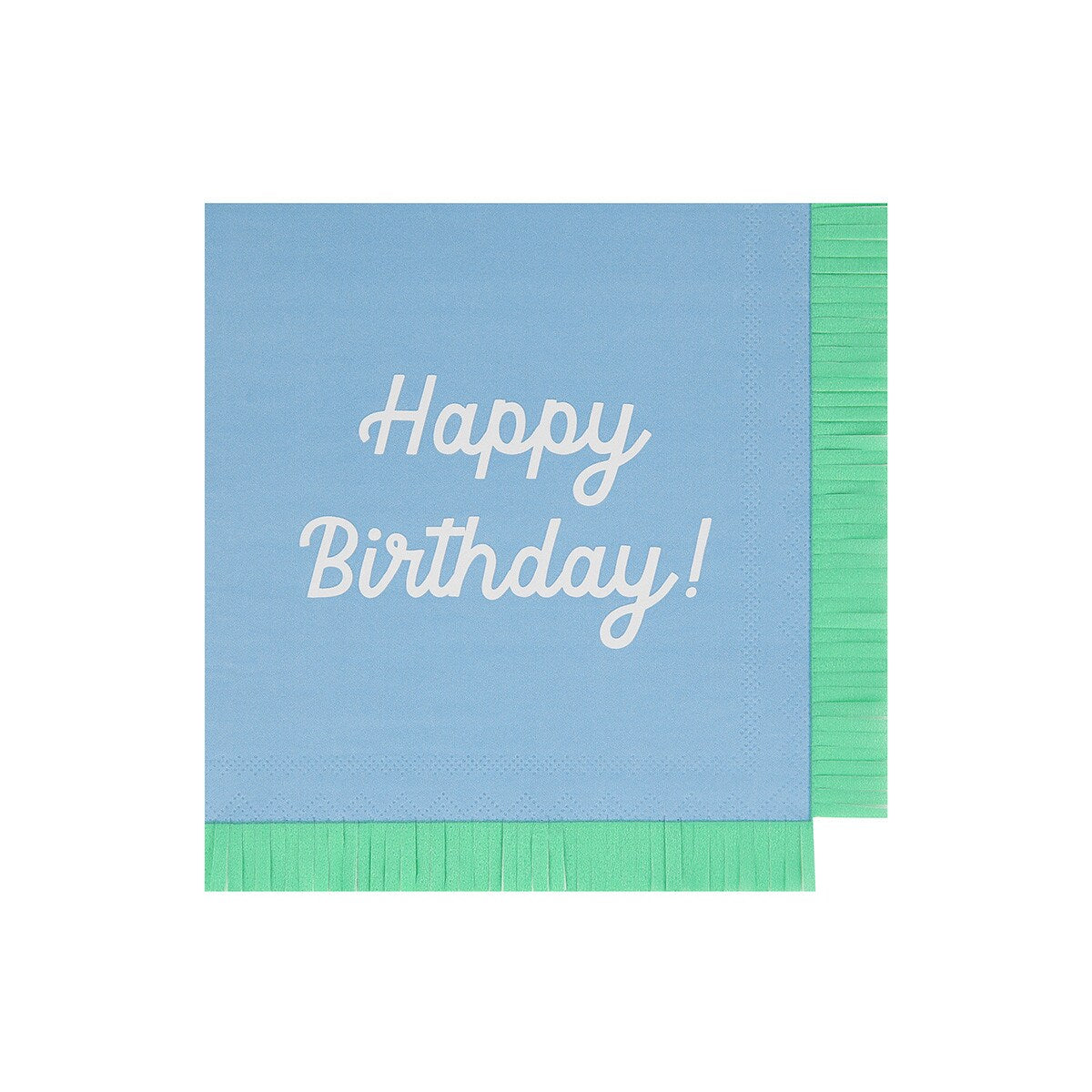 Mixed Happy Birthday Large Napkins (x 16)