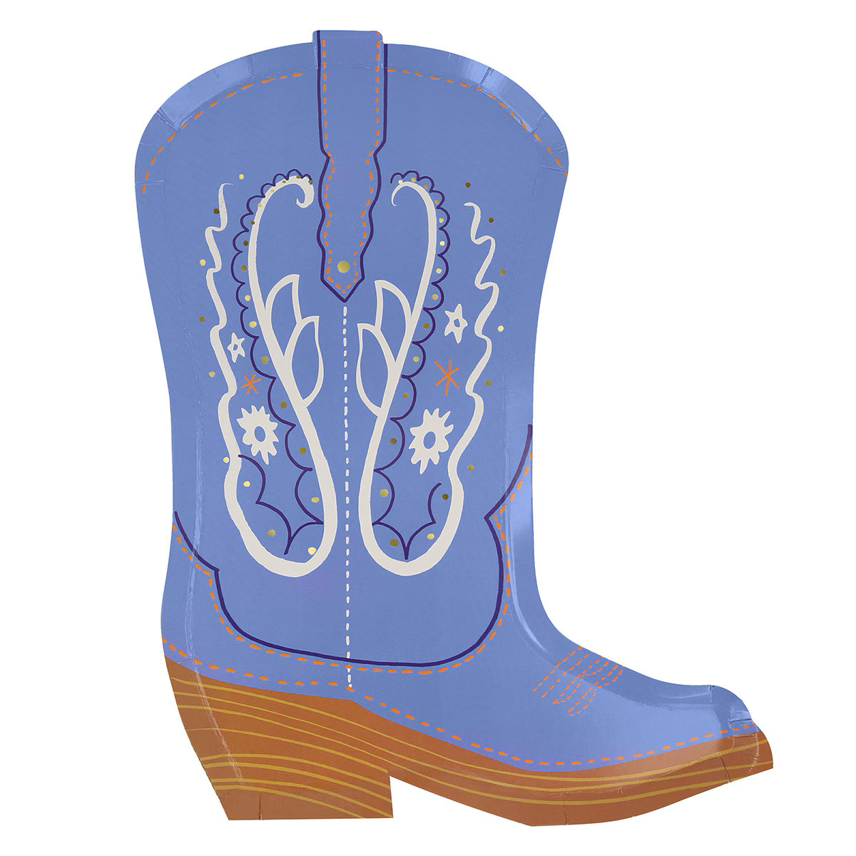 Western Boot Plates (x 8)