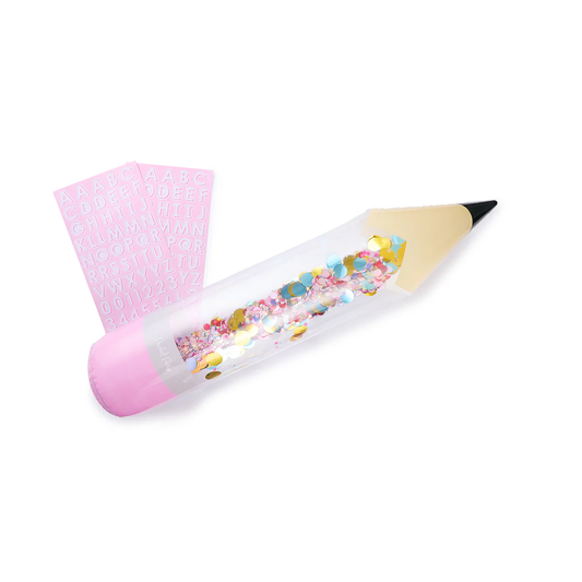 Inflatable Jumbo Pencil and Personalization Kit