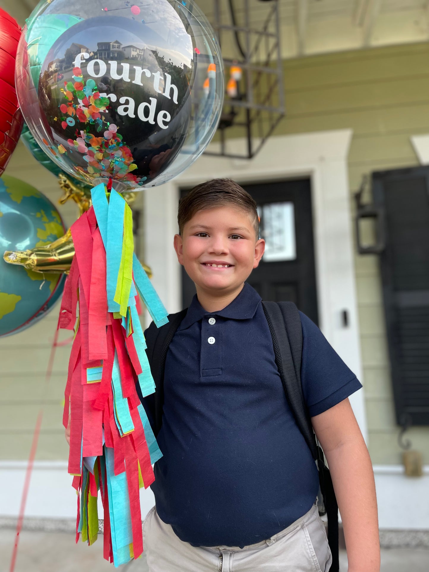 Back 2 School Balloon Wand