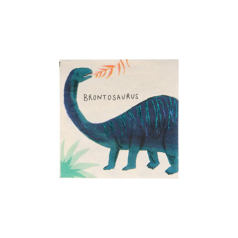 Dinosaur Kingdom Small Napkins (Set of 16)