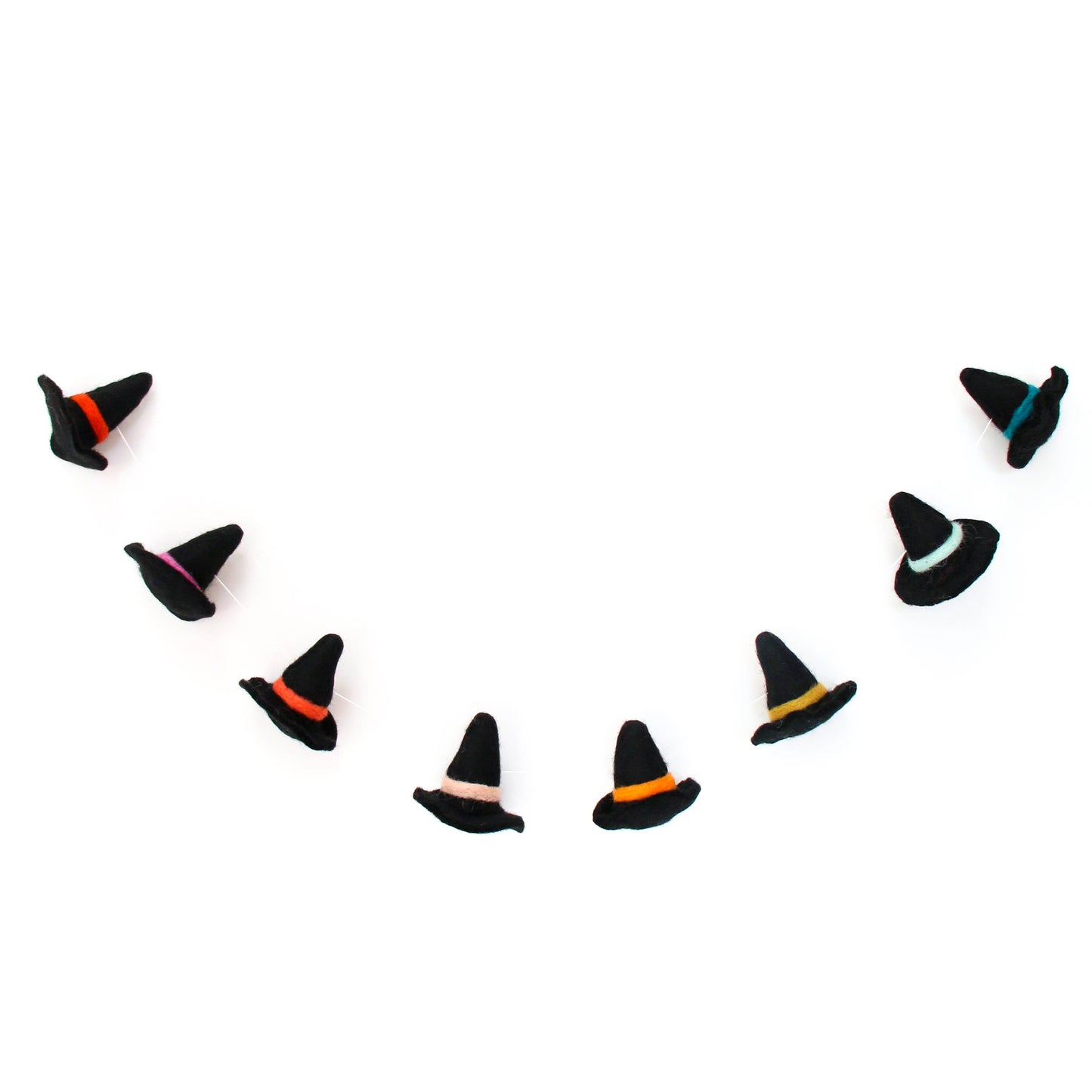 Witch Hat Halloween Felt Garland (Copy)