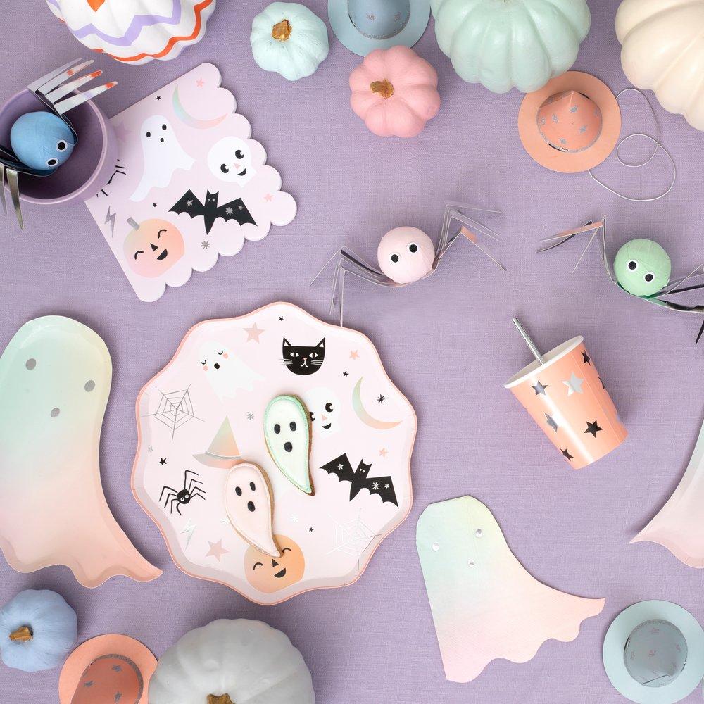 Pastel Halloween Large Napkins (Set of 16)