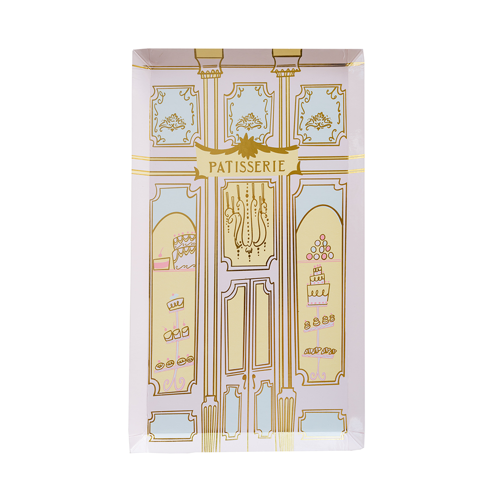 Let Them Eat Cake Large “Patisserie” Plates- 8 Pk.
