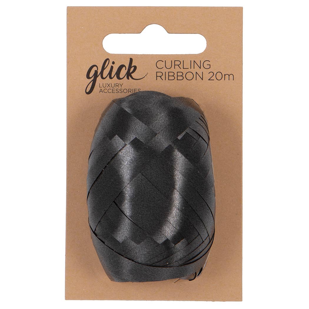 CURLING RIBBON BLACK