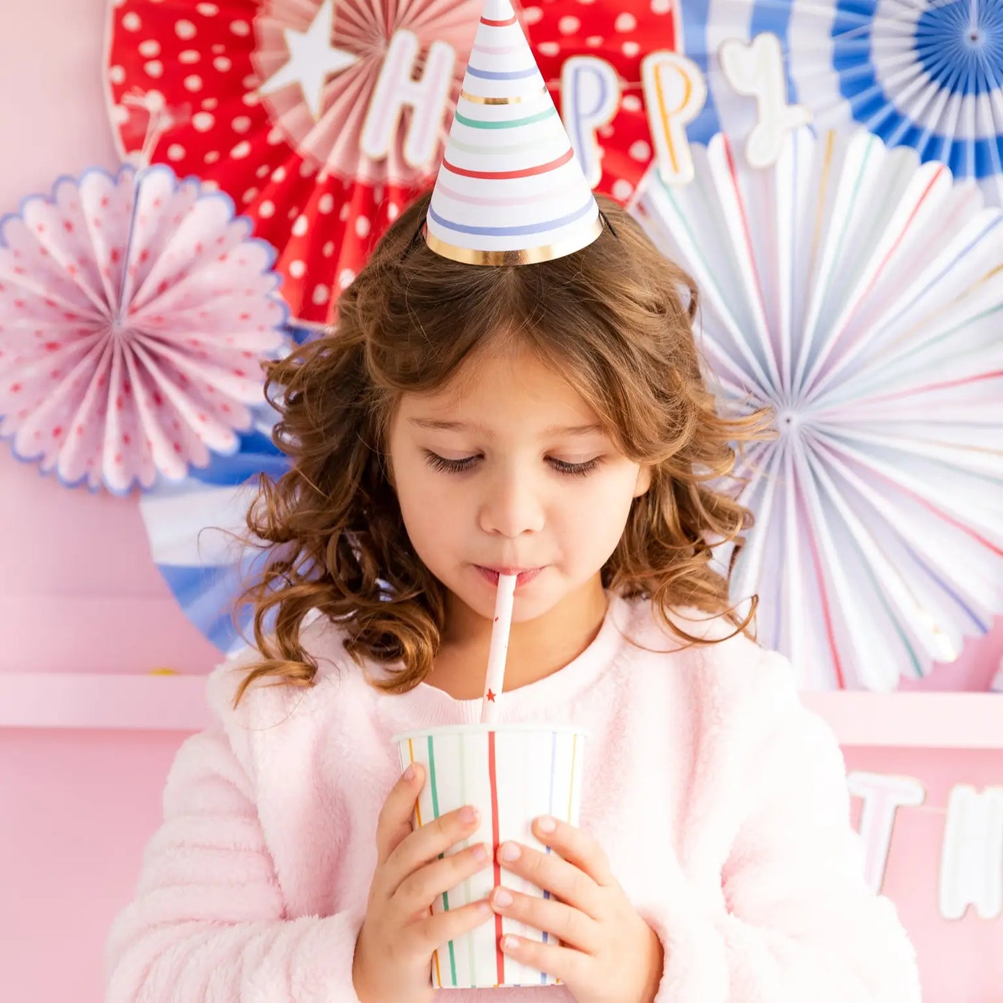 Oui Party Birthday Paper Party Cups